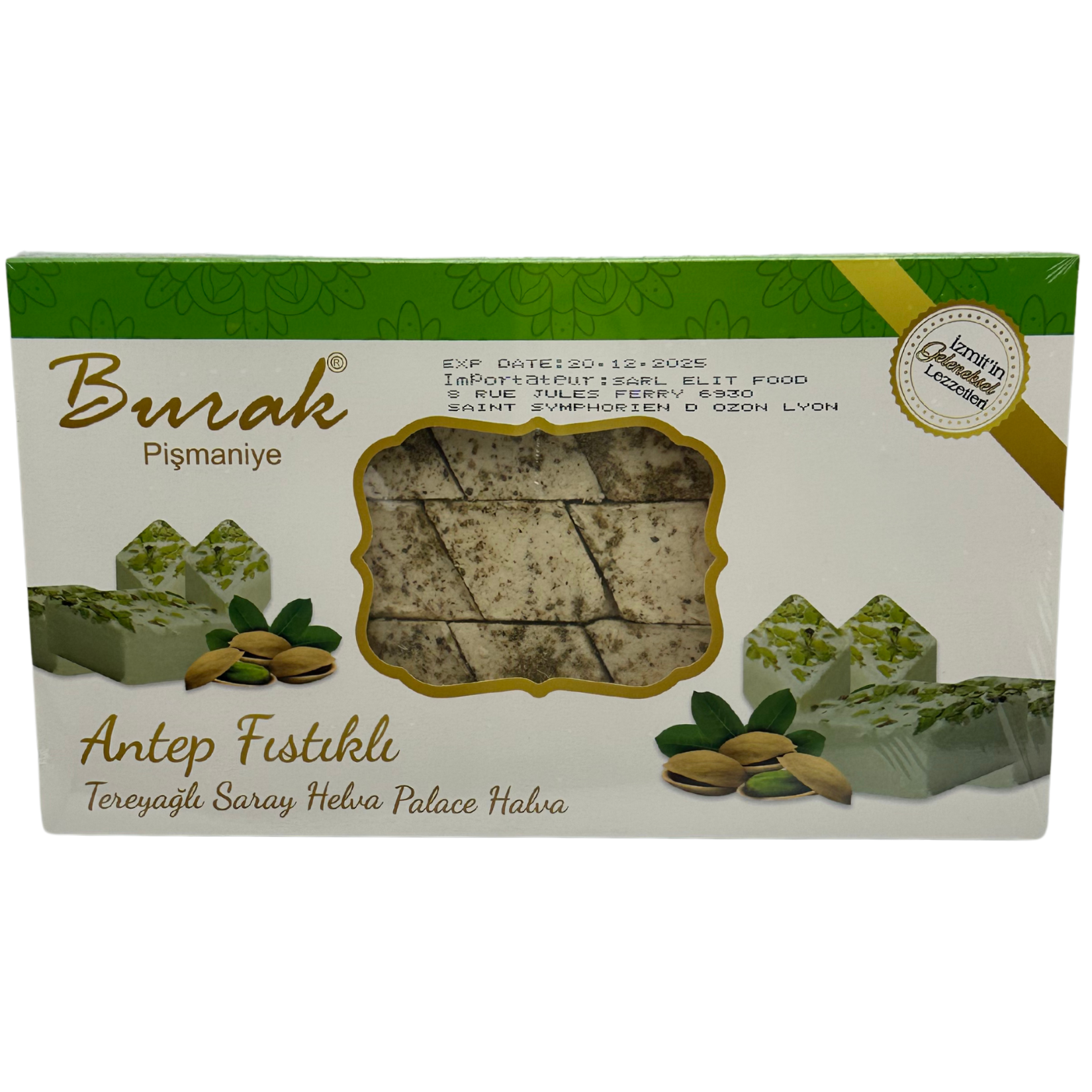 Helva impériale à la pistache 250g, Burak 250,0 g
