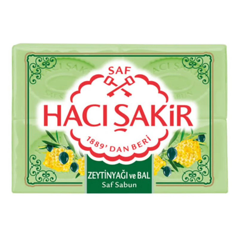 Savon solide à l'huile d'olive 4x150g, Hacı Sakir 4,0 unité
