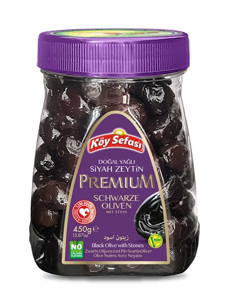 Olives noires premium 450g, Koy Sefasi 450,0 g