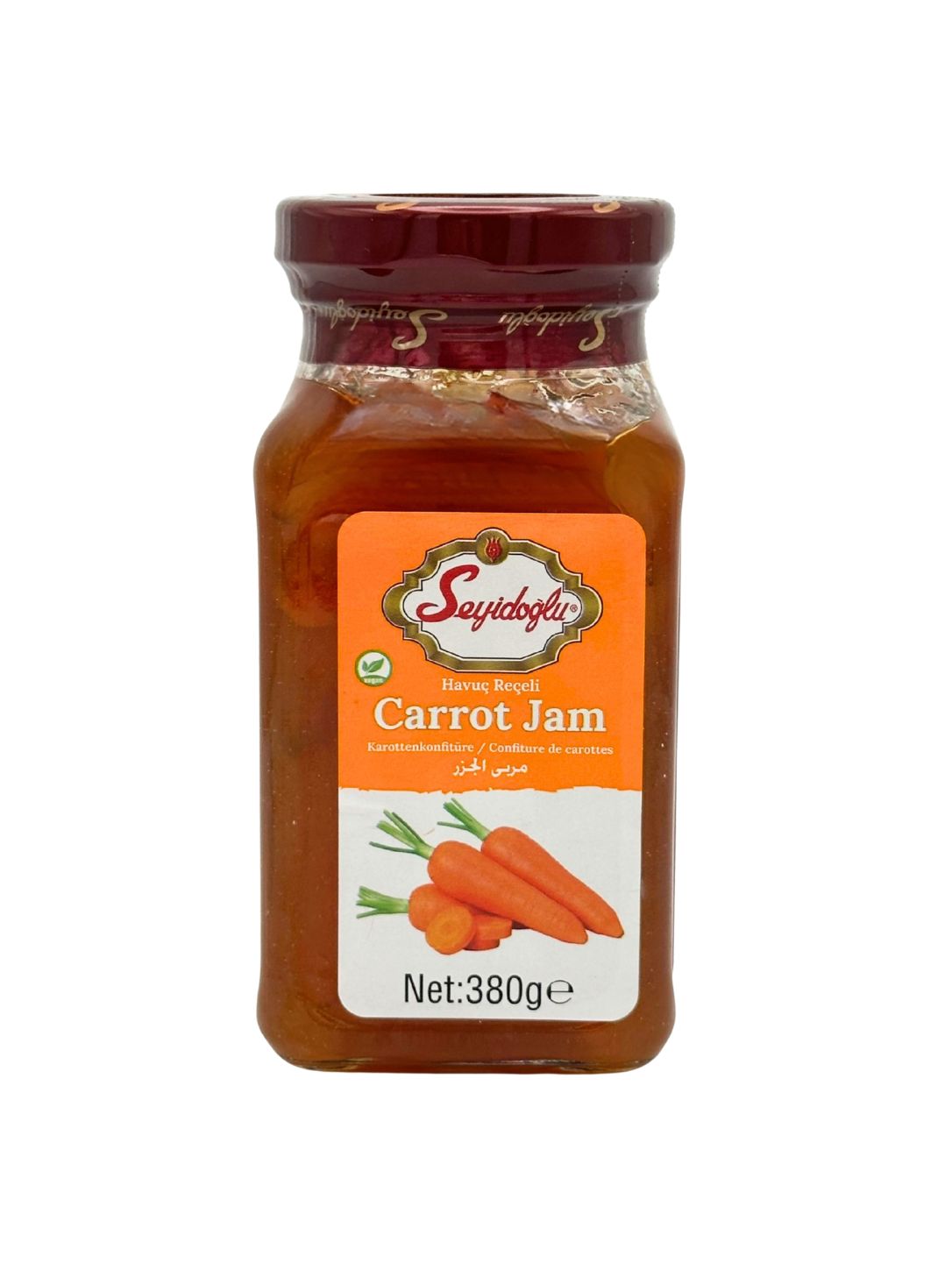 Confiture de carotte 380g, Seyidoglu 380,0 g