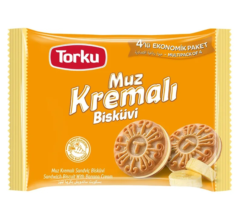 biscuits favorimo saveur banane 244g, Torku 244,0 g