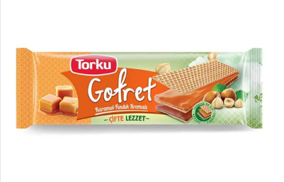Gaufrette au caramel 142g, Torku 142,0 g